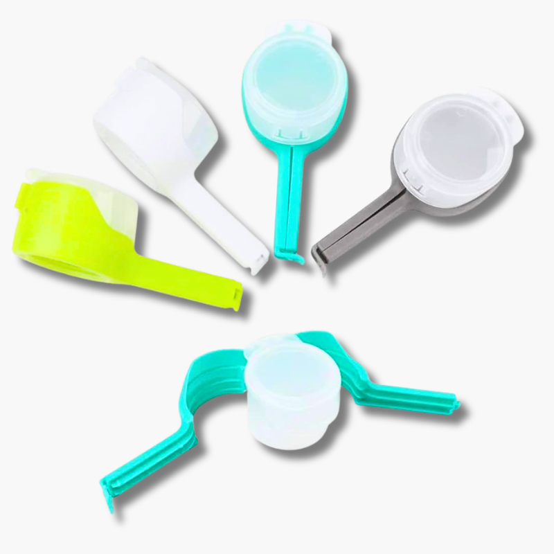 EcoSeal-clips voor het afsluiten van voedselzakjes