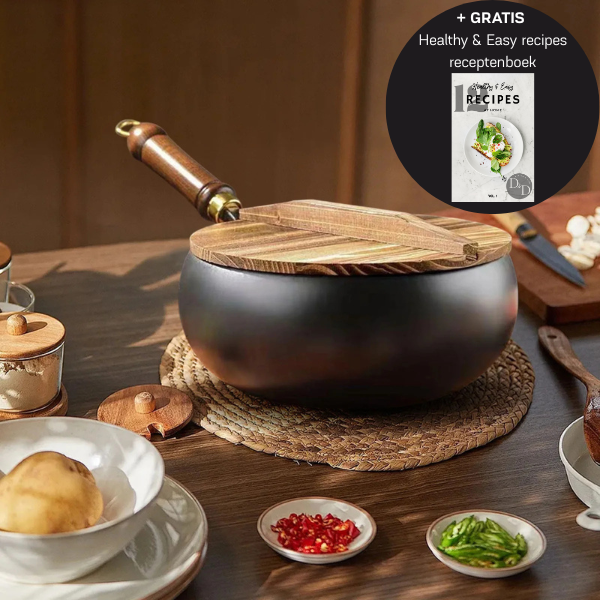 Cuyun iron wadjan - Non-stick, zonder giftige coating - Design & Dine