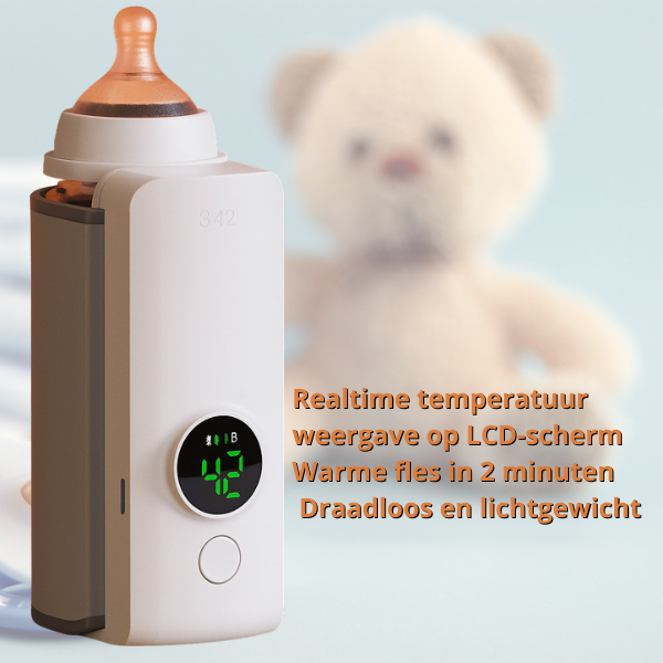 Kleverkiddie™ QuickSip - warme melk, blije baby - Design & Dine