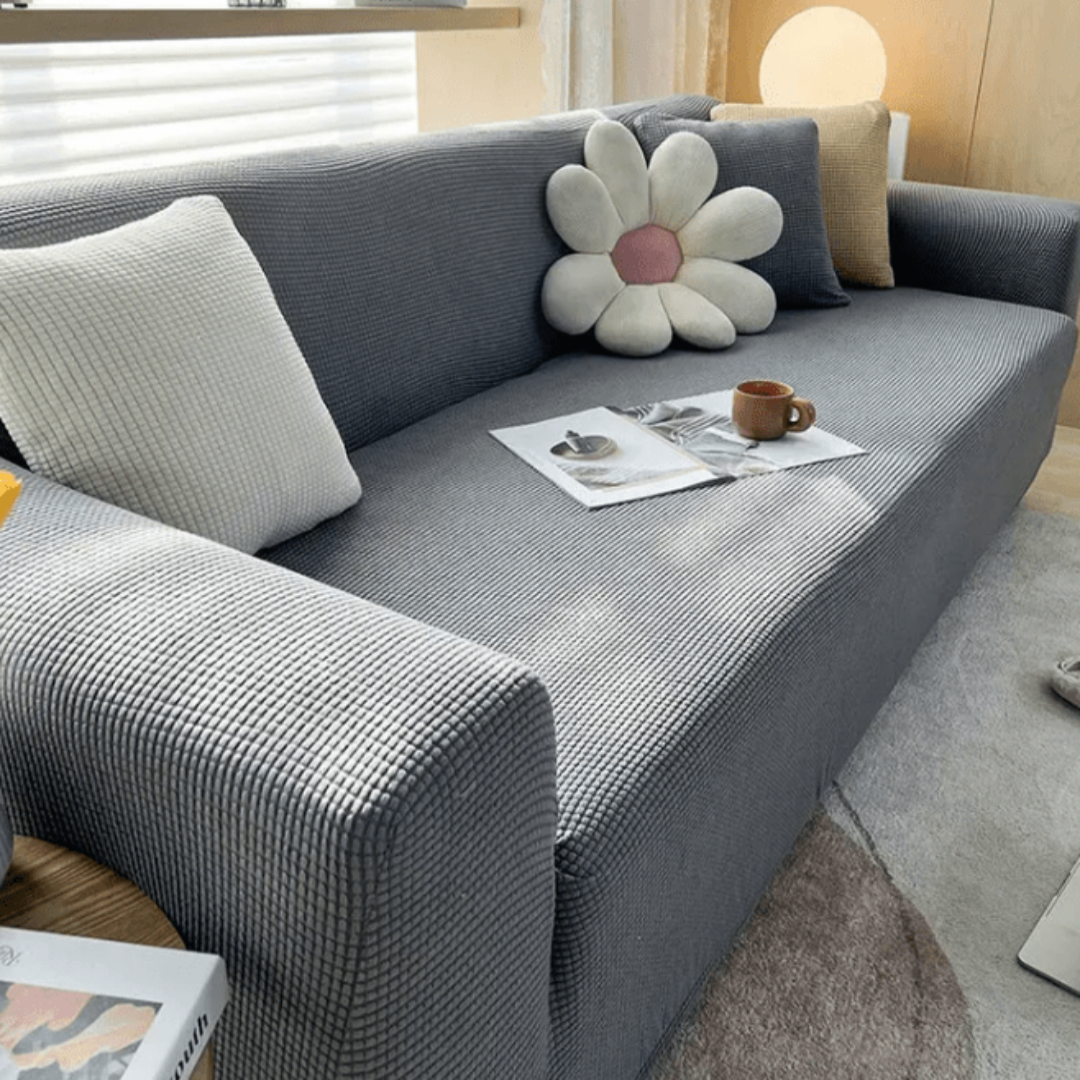 CozyShield Stretch Bankhoes - Jacquard Elastisch