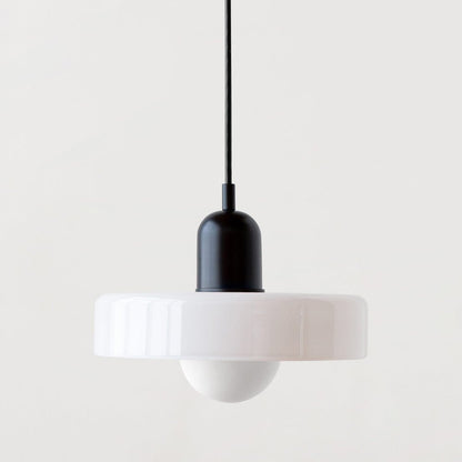 Colora Bauhaus Hanglamp Gekleurd Glas Rond Design