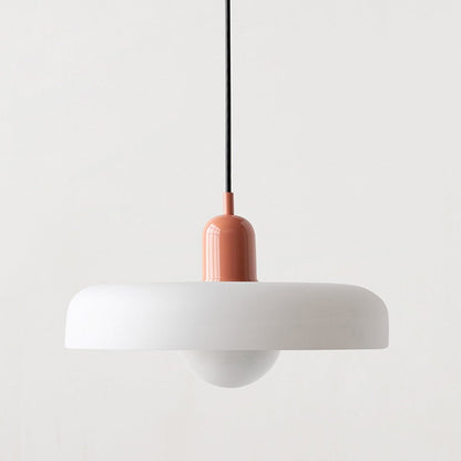 Colora Bauhaus Hanglamp Gekleurd Glas Rond Design