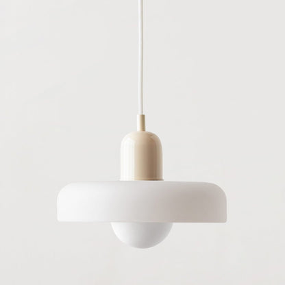 Colora Bauhaus Hanglamp Gekleurd Glas Rond Design