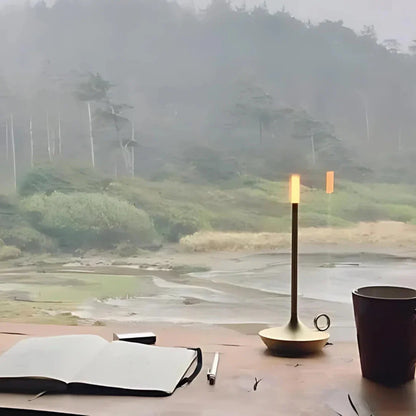 Draagbare kaarslantaarn