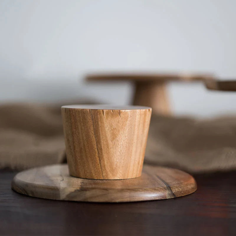 Houten eetkraam