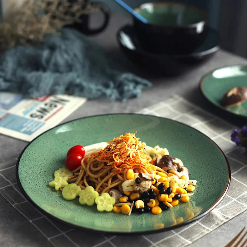 Coimbra Glaze 5-delige servies set