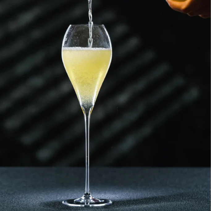 Kristallen cocktailglas