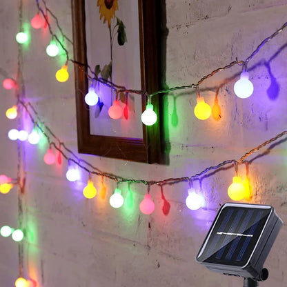 SunSpark Solar Lichtsnoer – LED Buitenverlichting