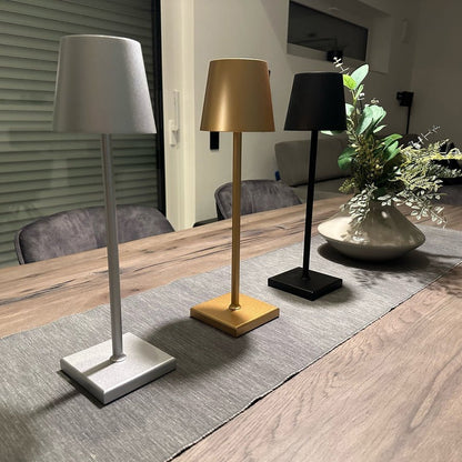 NordicGlow Draadloze Tafellamp – Dimbare LED