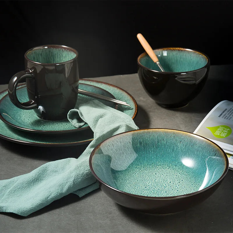 Coimbra Glaze 5-delige servies set