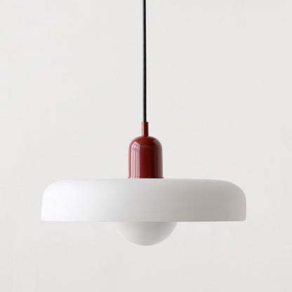 Colora Bauhaus Hanglamp Gekleurd Glas Rond Design