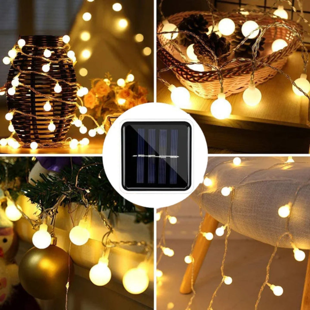 SunSpark Solar Lichtsnoer – LED Buitenverlichting