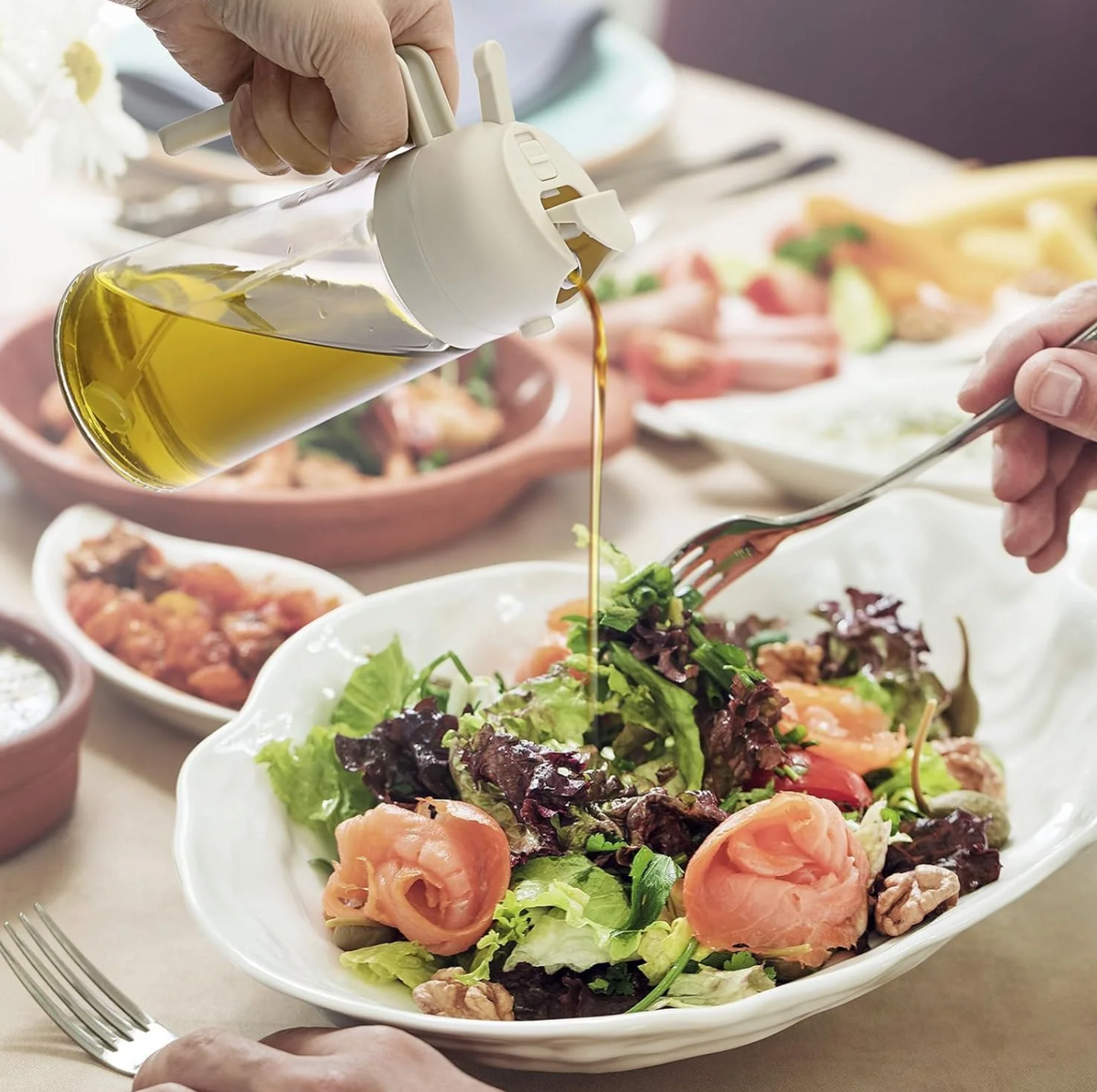 BBQ mist - 2 in 1 olie spray - Design & Dine