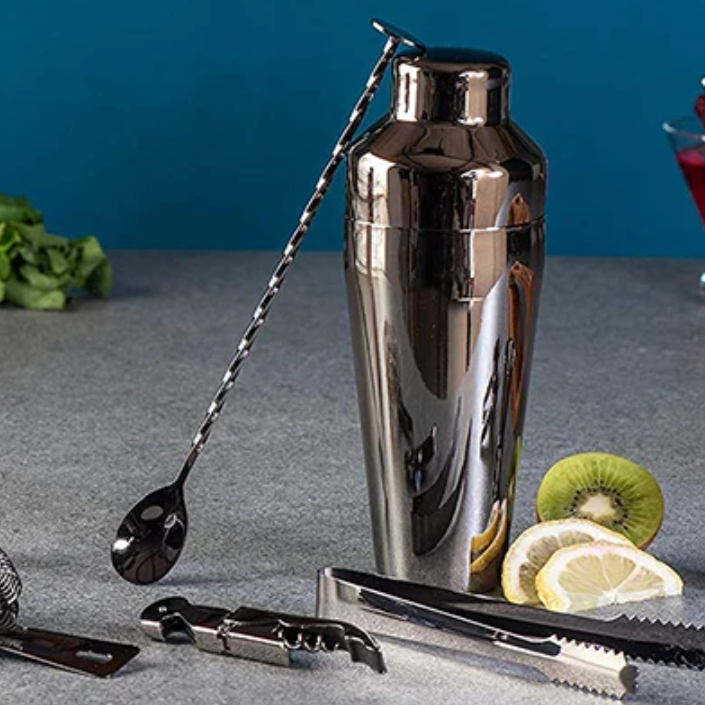 Luxe Metallic Bar Set