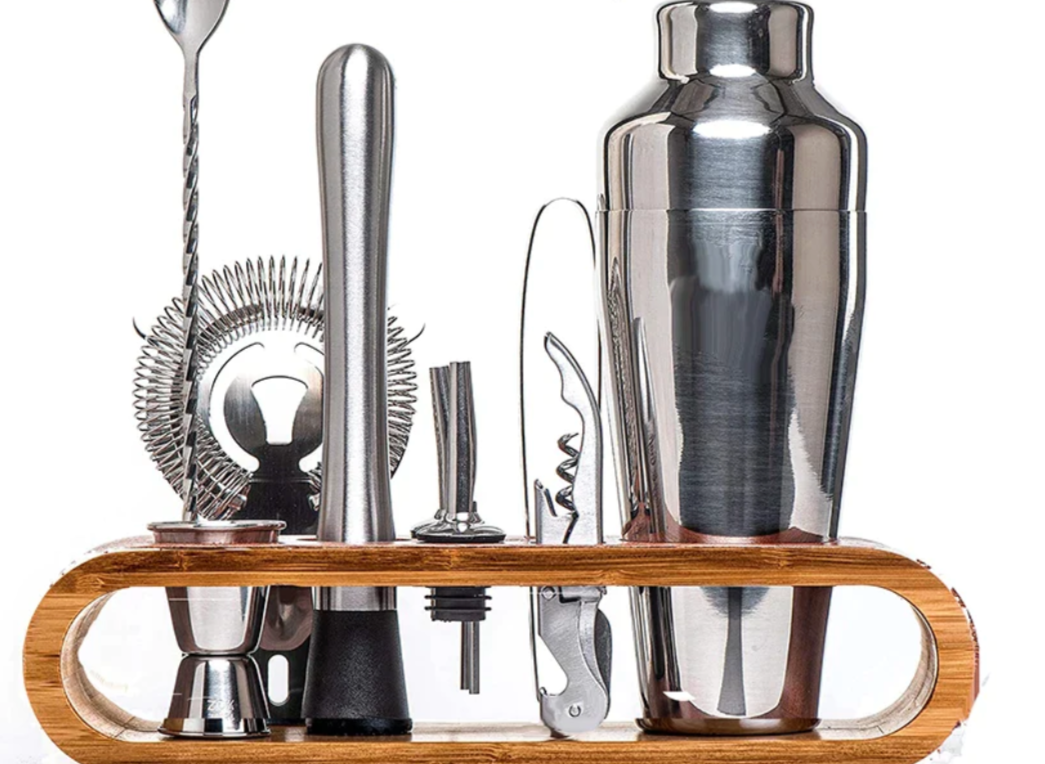 Luxe Metallic Bar Set