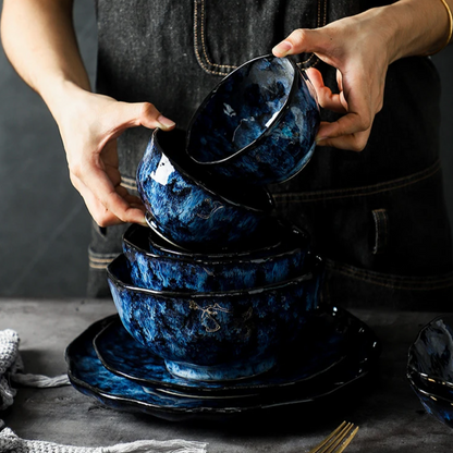Blue Nebula 10-delige servies