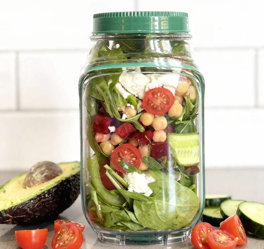 Salad Pod – Knapperig. Vers. Draagbaar.