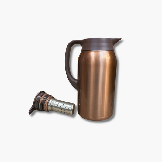 COPPER'on Hotpot - 48u+ isolatie - Incl. geïntegreerd theezeef - Design & Dine