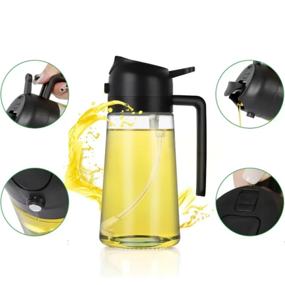 Chef's mist- 2 in 1 olie spray