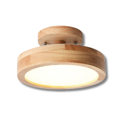 NordWood LED-Plafondlamp - 3 Kleurenmodi