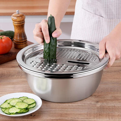 4-in-1 multifunctionele groenteschaafplaat set