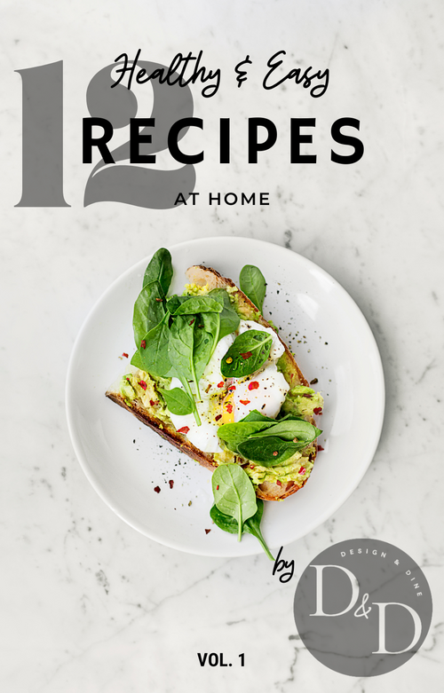 Healthy & Easy Recipes e-book - Design & Dine