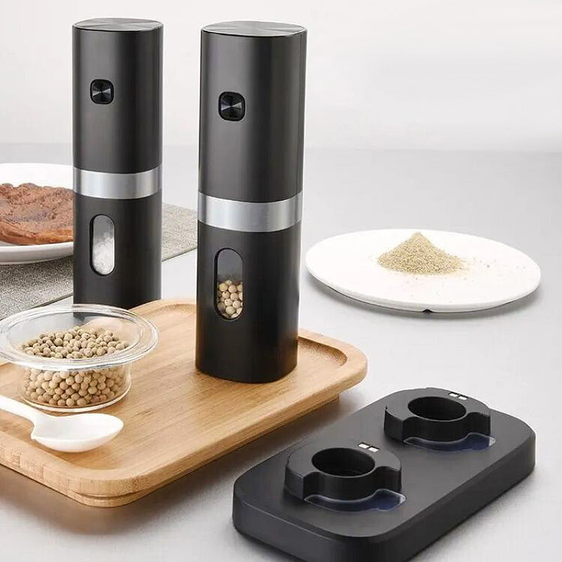 Luxe Elektrische Zout- en Pepermolen Geschenkset