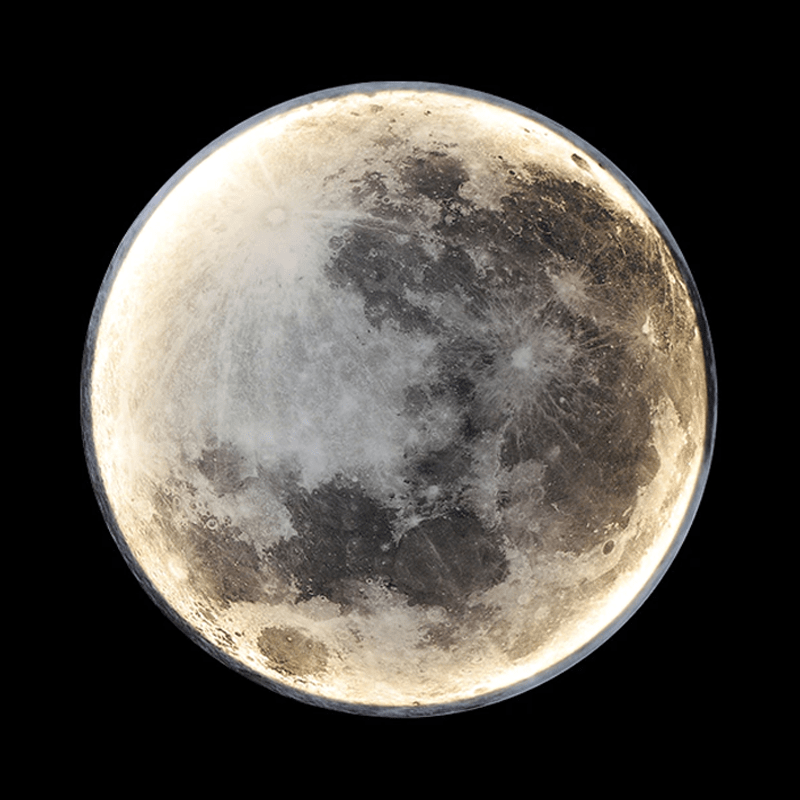 MoonLamp Wandlamp LED Maan Design