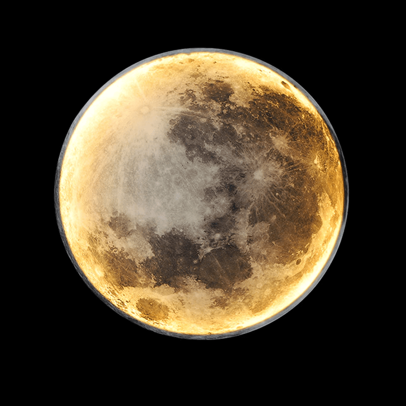 MoonLamp Wandlamp LED Maan Design