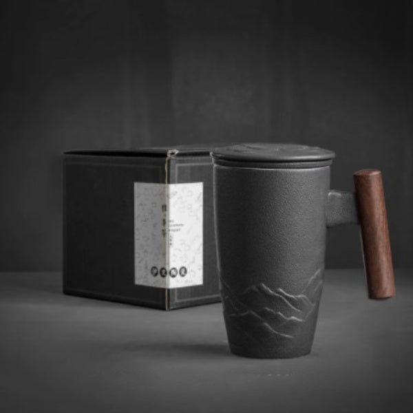 Keramische mok voor koffie en the