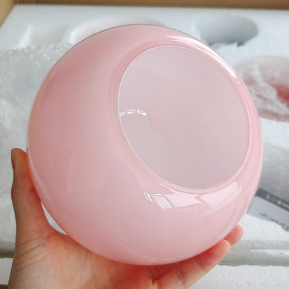 Marshmallow Kroonluchter Goud Roze Glas Plafondlamp