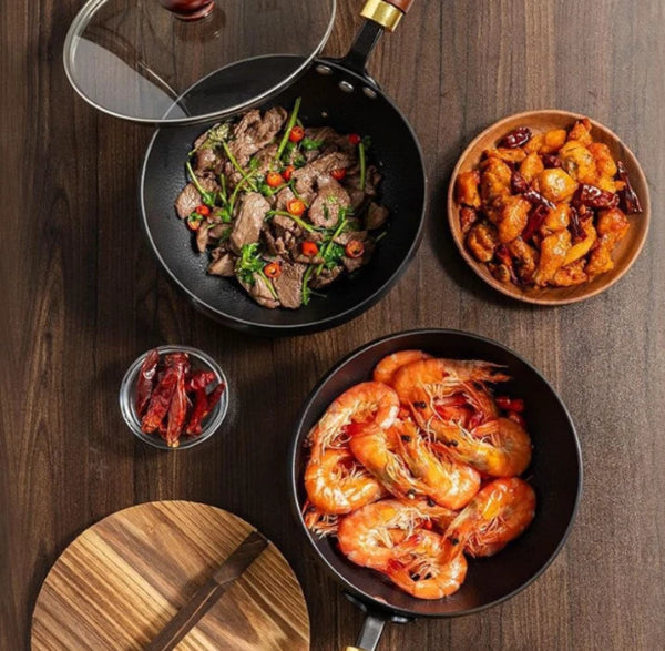 Cuyun iron wadjan - Non-stick, zonder giftige coating - Design & Dine